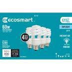EcoSmart 14-Watt Daylight Compact Flourescent (CFL) Light Bulbs, Pack of 8