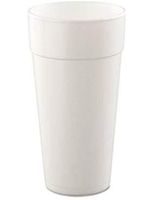 DART WHITE FOAM CUPS 24 OZ 2 PACKS OF 25 (50 COUNT) (see more size options)