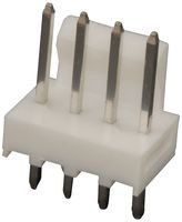 MOLEX 22-23-2041 WIRE-BOARD CONNECTOR HEADER 4 POSITION, 2.54MM (50 pieces)