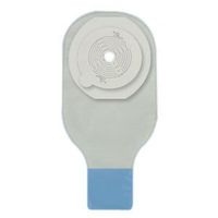 EI7600002 - Securi-T USA 12 1-Piece Drainable Pouch Tape Collar Transparent Cut-to-Fit 1 Curved Tail Closure