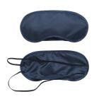 Silk Sleep Mask & Blindfold, Witspace Elastic Eye Mask Travel Rest Sleeping Eyeshade For Men Women Kids (Dark Blue)