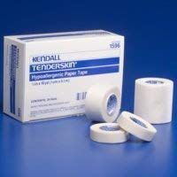 Kendall Tenderskin Hypoallergenic Paper Tape 3 Inch X 10 Yard One Single Roll
