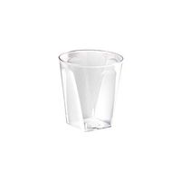 Party Essentials N204021 Square Shot Glasses, 2 oz., Clear (Pack of 800)