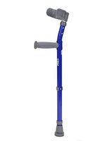 Walk Easy Pediatric Forearm Crutches 3" Half Cuff Model 574 (Pair) (Neon Pink)