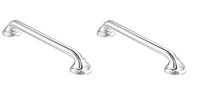Moen R8712D3GCH 12-Inch Designer Bathroom Grab Bar, Chrome (Pack of 2)