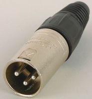 NEUTRIK NC3MX-BAG CONNECTOR, XLR, PLUG, 3POS (10 pieces)