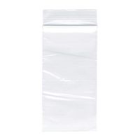 Plymor Zipper Reclosable Plastic Bags, 2 Mil, 2" x 4" (Case of 1000)