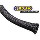 NRN0.38BK - Flexo Noise Reduction - 3/8" - 25 ft cuts