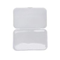 giveyoulucky Practical Plastic Clear Transparent Storage Box Organizer Holder Case Container Clear Beads, Photograph and Other Small Craft Items