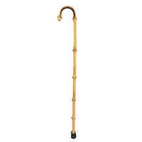 LFFME Old Man's Walking Stick, Disabled&Elderly Lightweight Non-Slip Bamboo Crutch, Hiking Sticks/Walking Poles for Balance, Mobility Aid(80cm~100cm),85cm