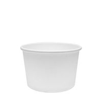 Karat Earth KE-KDP8W 8oz Paper Food Containers - White (Case of 1000)