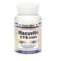 Nature's Blend Natures Blend Macuvite Eye Care, 120 tabs