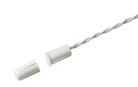 GE Sentrol 1125W-N 3/8" Flush Mini Magnetic Door/Window Contact with Wire Leads, Wide Gap, White