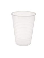 Exquisite 12 oz Clear Plastic Cups II 50 Count Bulk Pack Disposable Party Cups II Premium Quality Plastic Tumblers for Parties