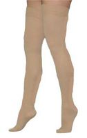 Surgical Weight Hose,Thigh Length, Closed Toe, 20-30 mmHg, Beige, Medium, 1 Pair
