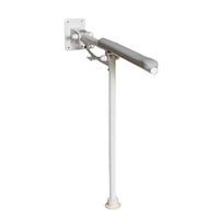 Never give up Bathtub Support Rail, Stainless Steel T-Shaped Folding armrest for The Elderly Disabled Toilet Bathroom Shower handrail