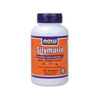 Now Foods Silymarin 300mg, 100 caps (Pack of 2)