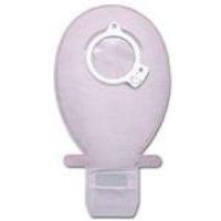 SenSura Click 2-Piece EasiClose WIDE Outlet Opaque Drainable Pouch, Maxi - Red 3/8 - 1 3/4 (10-45 mm) - Box of 20