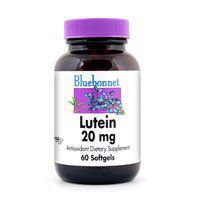 Bluebonnet Nutrition, Lutein, 20 mg, 60 Softgels