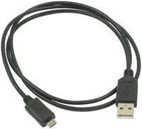 L-COM CSMUAMICB-1M COMPUTER CABLE, USB, 1M, BLACK (1 piece)