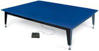 Bariatric Electric Mat Platform, color blue, Model 1427-57-113