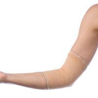 BodySport Slip-On Elbow Compression Sleeve Size Medium
