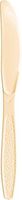 Berkley Square Heavy Polystyrene Knife, Almond (1000/Case)