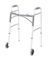 McKesson Aluminum 32 to 39" H Folding Walker Up to 350 lbs