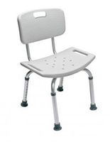 8718617 Bath Seat w/Adjustable Back 4/Ca Graham-Field/Everest &Jennings -7921A-4