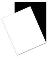 25 Black and White 8 x 10 Matboard Blanks - Framing Blanks