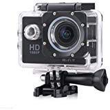 Flymemo F23 1080P Sport Camera NTK96650 Chipset/AR0330 Image Sensor/Full HD 30fps H.264/1.5 inches LCD Display/170 Degree Wide View Angle/30M Waterproof/Loop Recording Black