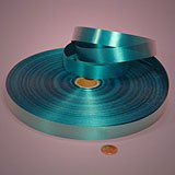 Krafty Klassics 1 Roll of Satin Finish Poly Ribbon (3/4" x 250 Yds, Teal)