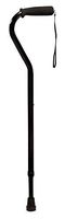 MediChoice Adjustable Cane, Height Adjustable in 1 Inch Increments from 31 to 39 Inches, 250 lb. Capacity, Aluminum, Black, 2867CANE942 (1 Per Pack)
