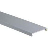 Panduit C2LG6 Wiring Duct Cover, PVC, Light Gray