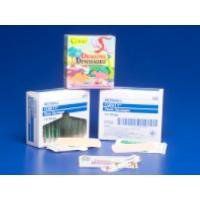 Curity Adhesive Bandages, Sheer Spots, 7/8" Diameter, Box of 100