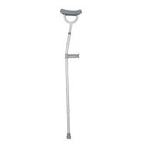 Walkers Lxn Underarm Crutch Medical Aluminum Alloy Non-Slip Adjustable Height Walking Stick Seniors Old Man Disabled People(Single)