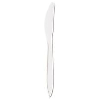 General Supply PPKN Medium-Weight Cutlery Knife White 1000/Carton