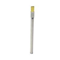 GORDON BRUSH SST10BG-12 Stainless Steel Handle, SST Series, Brass Bristles, 3/8" Bristle Diameter, 5-1/4" Overall Length