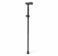 Medline Folding Cane, Black