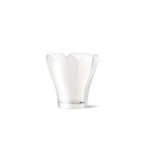 Alcas 3.38-Ounce"Lily" Clear Six-Sided Plastic Cup 2.40 Inch Across x 2.68 Inch High - Pack of 40