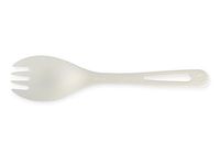 World Centric's 100% Biodegradable, 100% Compostable Corn TPLA Sporks (Case of 1000)