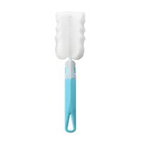 Detectorcatty Cleaning Bottle Sponge Brush with Long Handle Cleaner Soft Kitchen Cleaning Tool Bottle Coffe Tea Glass Cup Mug Sponge