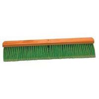 24" Green Flagged Plastic Floor Brush