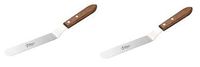 1387 Offset Spatula with 7.63-Inch Stainless Steel Blade, Wood Handle (Offset - 7.63"(2-Pack))