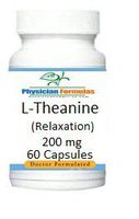 4 Bottles L-Theanine, 200 mg, 60 Capsules, Relaxation & Sleep Support, Formulated by Ray Sahelian, M.D