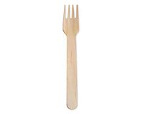 DS.DISTINCTIVE STYLE Disposable Wooden Forks 50 Pieces Eco-Friendly Compostable Forks Biodegradable Disposable Utensils Natural Cutlery Set