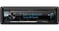 Kenwood KDCX897 eXcelon Single DIN In-Dash Receiver with Built In Bluetooth