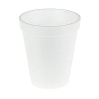 Staples 24326066 Disposable Foam Hot/Cold Cups 12 Oz. Pack of 25 White (53157)