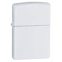 Zippo Lighter - White Matte