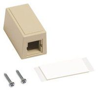 M101SMB-B-246 - Uniprise M101 Type Surface Mount Box, single port ivory
